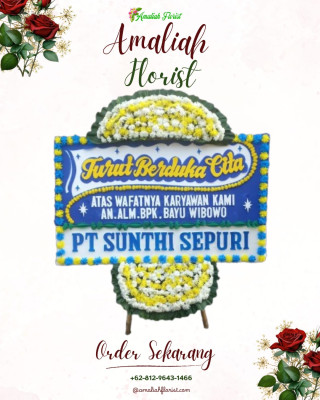 Papan Bunga Duka di Kemloko
